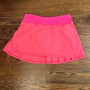 Lululemon Run Pace Setter Running Tennis Skirt Pink
Size 4